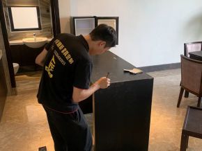 酒店木家具木飾面翻新維修